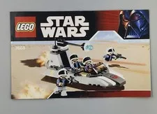 LEGO Star Wars Legends Rebel Scout Speeder (7668) Manual Only
