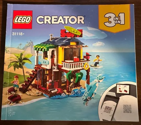 Lego Creator 31118 Surfer Beach House Instruction Manual Only!