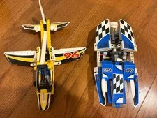 LEGO TECHNIC: Hydroplane Racer (42045) And Display Team Jet (42044) COMPLETE