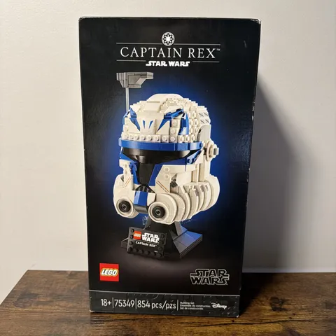LEGO Star Wars Captain Rex Helmet #75349 Building Set NEW Sealed, Box Wear