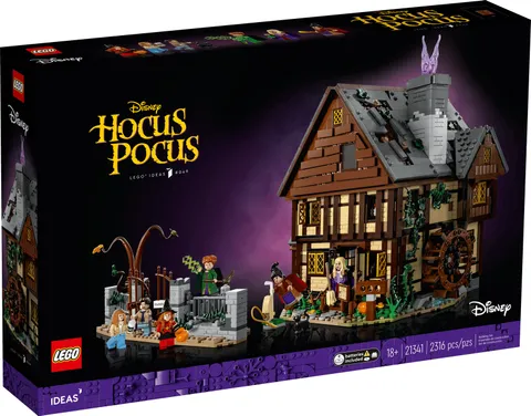 🕸️⚡️🧙 21341 LEGO Ideas Hocus Pocus The Sanderson Sister Cottage [NEW & SEALED]