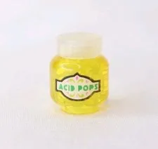 LEGO Harry Potter Candy Jar Cookie ACID POPS Lollipops 2021 PRINTED with Lid