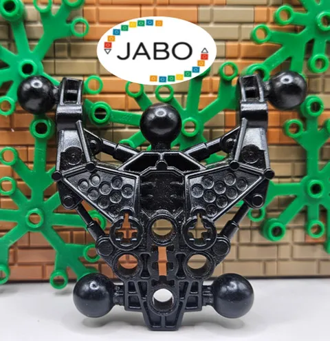(S17/4/19) LEGO Bionicle 60895 Matoran Torso Upper Body Type 2 Black