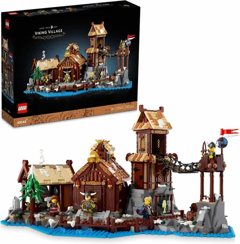 LEGO Ideas Viking Village (21343) Brand New, Retired Set, Fast Shipping