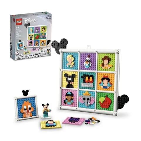 Lego 100 Years of Disney Animation Icons - 43221 - Disney - 1022 pcs New