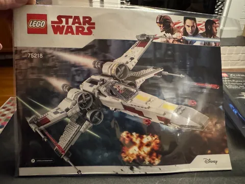 LEGO Star Wars X-Wing Starfighter 75218 Instruction Manual ONLY Retired