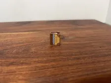 LEGO Minifigure Utensil Book Replacement Copper Flower Front Asha’s Cottage 