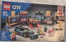 OpenBox LEGO City Custom Car Garage 60389, 507 Pcs, Complete Set unopened Packs