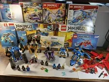 Lego Ninjago 5 Mixed Sets +Boxes +Manuals | 99% Complete | Thunder Raider | READ