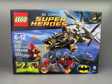 LEGO DC Comics Super Heroes 76011 Batman: Man-Bat Attack 184pcs！