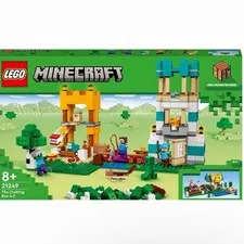 LEGO Minecraft: The Crafting Box 4.0 (21249) Brand New Sealed. Damaged Box