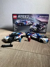 Lego 6470545 Speed Champions BMW M4 GT3 & BMW M Hybrid V8 Race Cars Read Desc!!