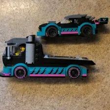 LEGO Race Car and Car Carrier Truck 60406