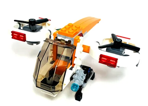 LEGO Drone Explorer 31071 3 in 1 Creator Building Toy 99% Complete