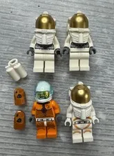 LEGO City 60226 60078 Space Shuttle Astronaut MINIFIGURE LOT/4 mars male female
