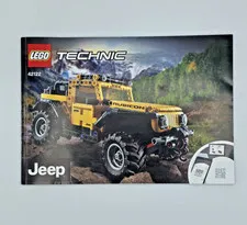 LEGO Technic 42122 Jeep Wrangler Instruction Manual ONLY 2021 Retired