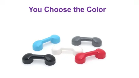 Lego 1x3 Bar 2 Stud Receptacles Radio Handle Phone Handset You Choose the Color