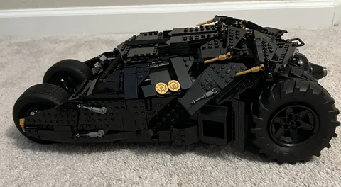 LEGO Super Heroes: Batmobile Tumbler (76240) Incomplete No Base or mini figures 