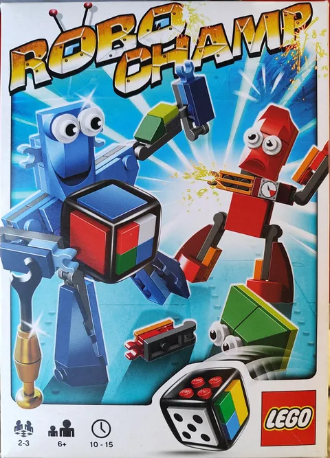 Lego 3835, Robo Champ, Robot Robots Cube Game, Rare, Original Box with Instructions