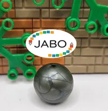 (S13 / 11 / 6) LEGO Bionicle 54821 Ball Zamor Sphere Pearl Dark Grey