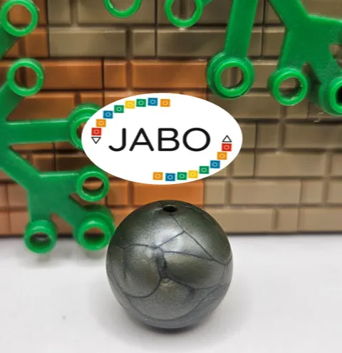 (S13 / 11 / 6) LEGO Bionicle 54821 Ball Zamor Sphere Pearl Dark Grey