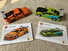 LEGO Technic #42204 and #42229 Fast and Furious Supra, Eclipse