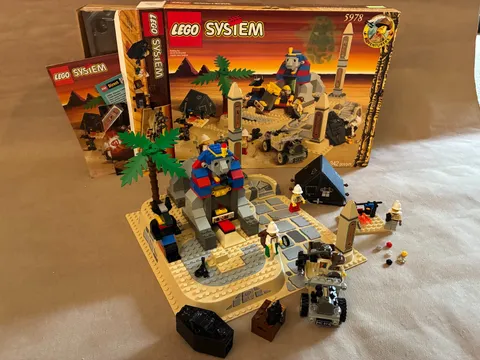 LEGO Adventurers: Sphinx Secret Surprise (5978) COMPLETE W BOX MANUAL MINIFIGS