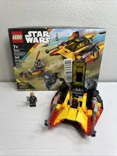 LEGO 75414 Star Wars Sig Greebling Minifigure & Ship W/Box & Partial Darth Dev