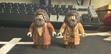 LEGO Harry Potter Rubeus Hagrid Minifigure Lot of 2 (hp148 hp149) 75947