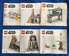 Lego Star Wars 75365 Yavin 4 Rebel Base Instruction Manuals