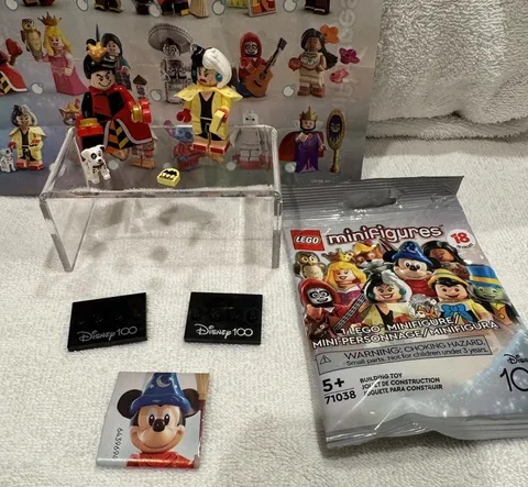 Lego Disney 100th Anniversary Minifigures 71038 Queen of Hearts Cruella de Vil