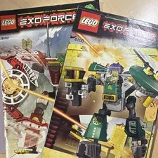 LEGO Exo-Force Instruction Manual Booklet Lot, Sets 8100 8102 Japanese