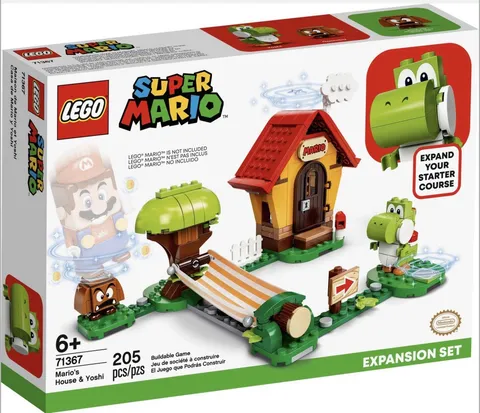 NEW RETIRED LEGO Super Mario: Mario's House & Yoshi Expansion Set (71367) 🔥
