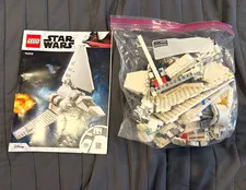 *NO MINIFIGS* Lego Star Wars 75302 Imperial Shuttle *98% COMPLETE*