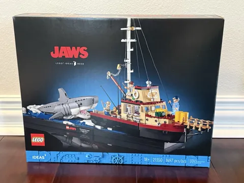 LEGO 21350 Jaws Ideas Orca Boat Shark Diorama Set 1497 Pieces Sealed *RETIRED*