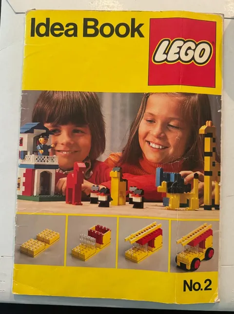 LEGO Vintage Idea Book No. 2 Instruction Booklet Collectible