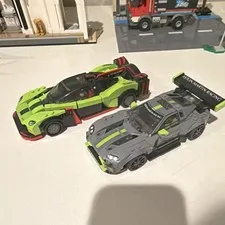 LEGO SPEED CHAMPIONS 76910 Aston Martin Valkyrie AMR Pro & Vantage GT3 592pc
