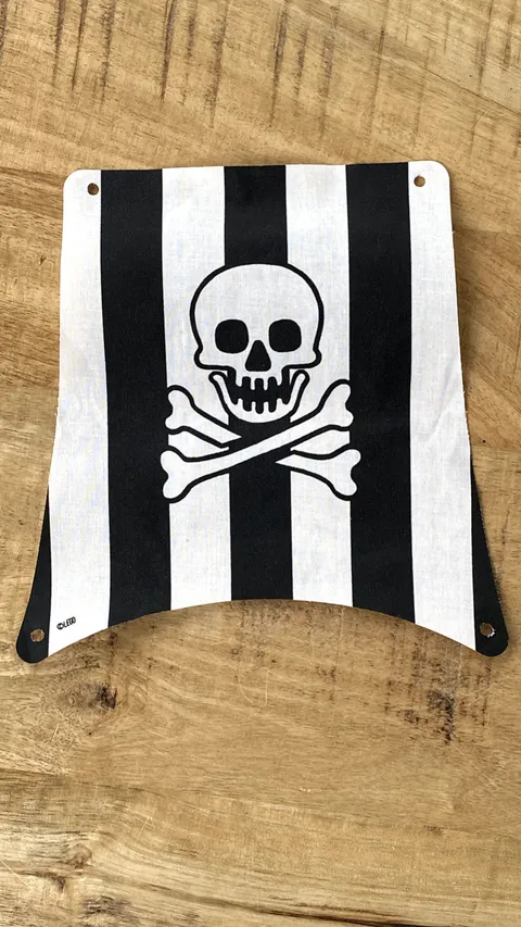 LEGO sailbb31 Skull's Eye Schooner Pirate Ship Cloth Sail Set 6286 Genuine *Read