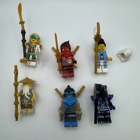 New LEGO Ninjago Dragons Rising Minifigures From 71819 Lot of 6 w/accessories