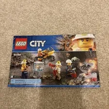 LEGO City 60184 Mining Team Set Building Toy Instruction Manual Booklet