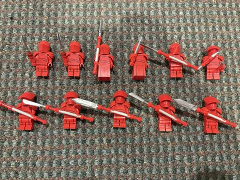 LEGO Star Wars Praetorian Guard Army Lot x11 Minifigures Official LEGO Used