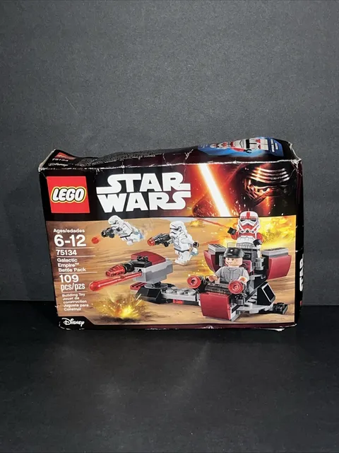 New LEGO 75134 Star Wars Galactic Empire Battle Pack Damaged Box