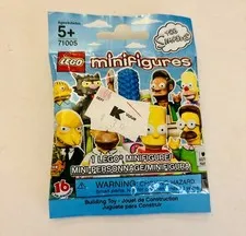 LEGO MINIFIGURES – THE SIMPSONS SERIES 1 – 71005 – FACTORY SEALED BLIND BAG NEW