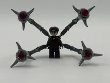 LEGO Marvel Doctor Octopus Minifigure from set 76321 (with 4 tentacles)