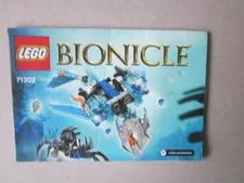 Lego Building Instructions Instruction Bionicle 71302