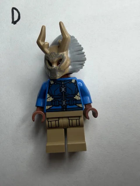 LEGO ERIK KILLMONGER MINIFIGURE BLACK PANTHER SUPER HERO FIGURE