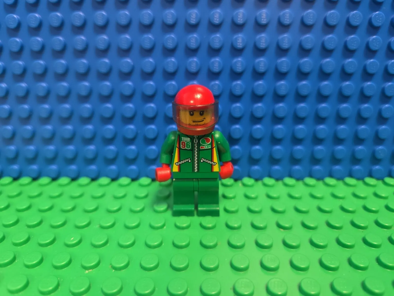 LEGO Race Car Driver Magnet Minifigure 4266910 City Town CMF Lot Rare Vintage