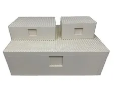 IKEA LEGO Bygglek Set If 3 Storage Boxes With Random Legos