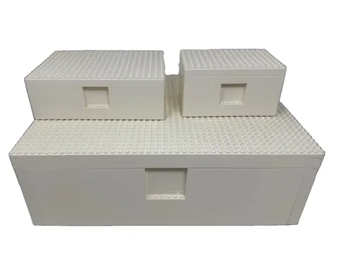 IKEA LEGO Bygglek Set If 3 Storage Boxes With Random Legos