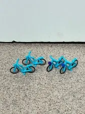 Lot Of 4 LEGO Medium Azure  Bicycles